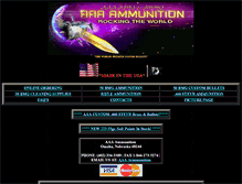 Tablet Screenshot of aaa-ammo.com